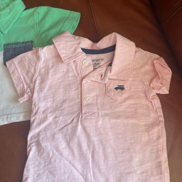 3M Carter and Lee 0-3 months Shirts - Picture 2 of 3